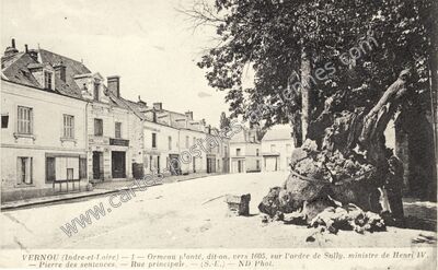 Carte postale ancienne Vernou — Vernou-sur-Brenne (Indre-et-Loire)