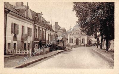 Carte postale ancienne Beaumont la Ronce — Beaumont la Ronce (Indre-et-Loire)