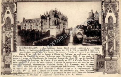 Carte postale ancienne Chateau de Chenonceaux — Chenonceaux (Indre-et-Loire)