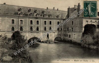 Carte postale ancienne Cormery — Cormery (Indre-et-Loire)