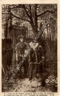 Carte postale ancienne Plessis les Tours — La Riche (Indre-et-Loire)