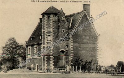 Carte postale ancienne Plessis les Tours — La Riche (Indre-et-Loire)