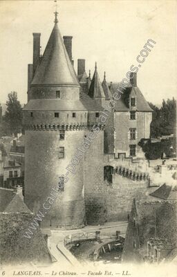 Carte postale ancienne Chateau de Langeais — Langeais (Indre-et-Loire)
