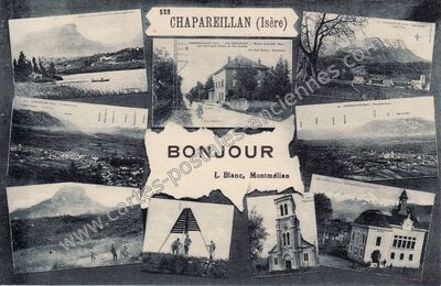 Carte postale ancienne Chapareillan — Chapareillan (Isère)