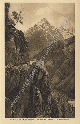 Carte postale ancienne La Bernardiere — Saint-Christophe-en-Oisans (Isère)