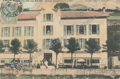 Carte postale ancienne Choranche les Bains — Choranche (Isère)