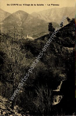 Carte postale ancienne Corps — (Isère)