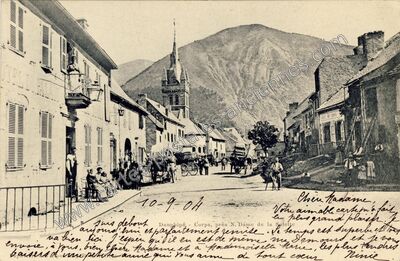 Carte postale ancienne N D'de la Salette — (Isère)