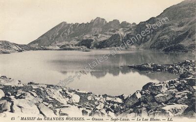Carte postale ancienne Sept Laux — La Ferrière (Isère)