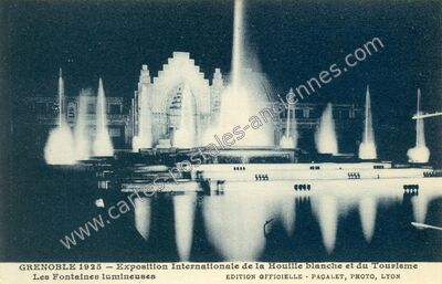 Carte postale ancienne Grenoble 1925 — Grenoble (Isère)