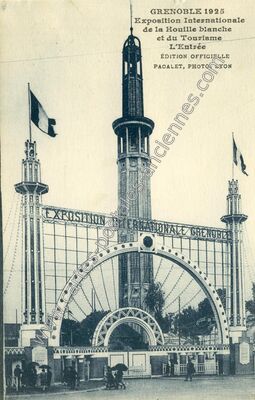 Carte postale ancienne Grenoble 1925 — Grenoble (Isère)