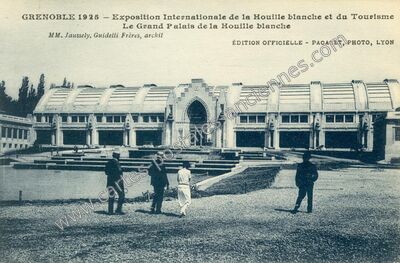 Carte postale ancienne Grenoble 1925 — Grenoble (Isère)