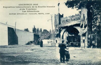 Carte postale ancienne Grenoble 1925 — Grenoble (Isère)