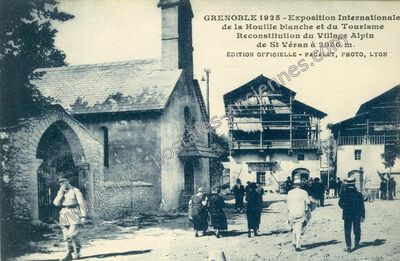 Carte postale ancienne Grenoble 1925 — Grenoble (Isère)
