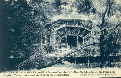 Carte postale ancienne Grenoble 1925 — Grenoble (Isère)