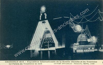 Carte postale ancienne Grenoble 1925 — Grenoble (Isère)