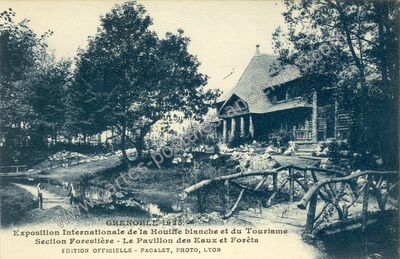 Carte postale ancienne Grenoble 1925 — Grenoble (Isère)