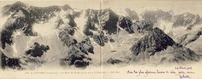 Carte postale ancienne Col du Lautaret — (Isère)