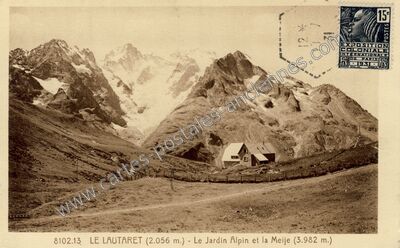 Carte postale ancienne Le Lautaret — (Isère)