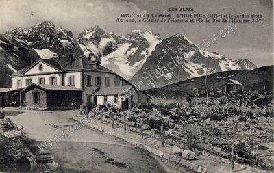 Carte postale ancienne L'Hospice — (Isère)