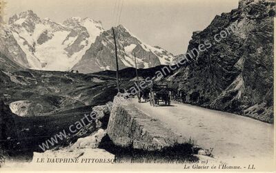 Carte postale ancienne Le Lautaret — (Isère)