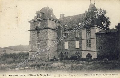 Carte postale ancienne Moissieu — Moissieu-sur-Dolon (Isère)