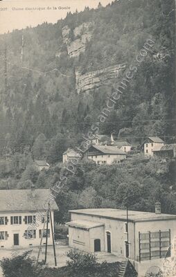 Carte postale ancienne La Goule — Rencurel (Isère)