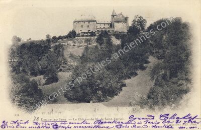 Carte postale ancienne Uriage les Bains — Saint-Martin-d'Uriage (Isère)