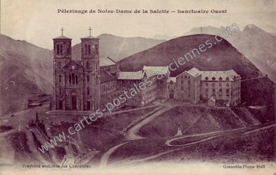 Carte postale ancienne N — La Salette-Fallavaux (Isère)