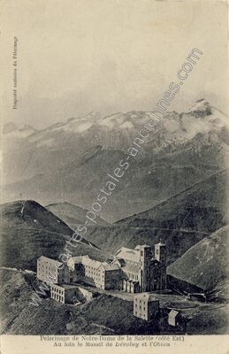 Carte postale ancienne N — La Salette-Fallavaux (Isère)