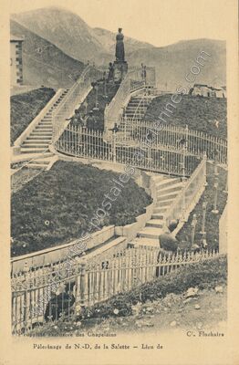 Carte postale ancienne N — La Salette-Fallavaux (Isère)