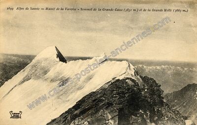 Carte postale ancienne La Grande Casse — Tréminis (Isère)