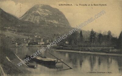 Carte postale ancienne La Tronche et le Saint-Eynard — La Tronche (Isère)
