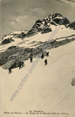 Carte postale ancienne La Muzelle — Valjouffrey (Isère)