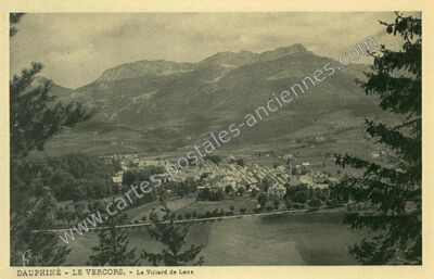 Carte postale ancienne Le Vercors - Le Villard de Lans — Villard-de-Lans (Isère)