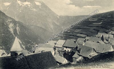 Carte postale ancienne Villard st jean — Villard-Notre-Dame (Isère)