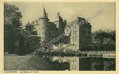 Carte postale ancienne Chateau de Vizille — Vizille (Isère)