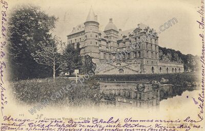 Carte postale ancienne Chateau de Vizille — Vizille (Isère)