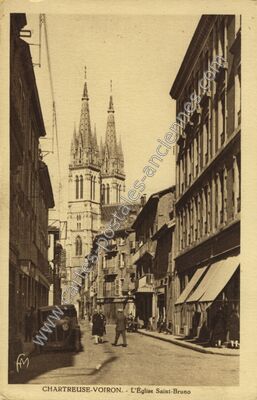 Carte postale ancienne Chartreuse Voiron — Voiron (Isère)