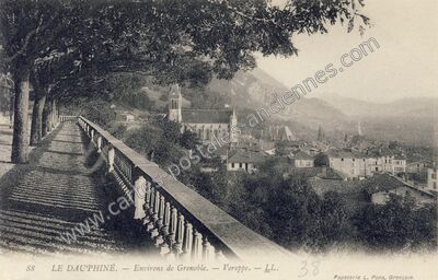 Carte postale ancienne Environs de Grenoble. — Voreppe — Voreppe (Isère)