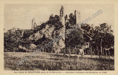Carte postale ancienne Beauvoir — Beauvoir-en-Royans (Isère)