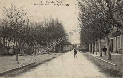 Carte postale ancienne Feyzin — Feyzin (Rhône)