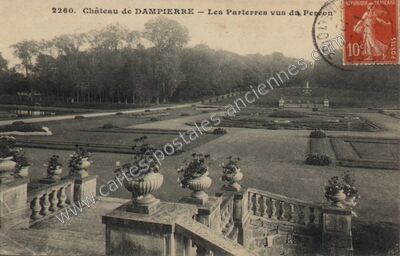 Carte postale ancienne Dampierre — Vatilieu (Isère)