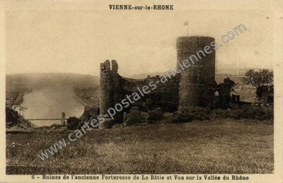 Carte postale ancienne la Batie — Vienne (Isère)