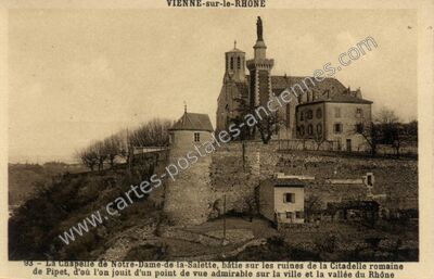 Carte postale ancienne N D'de la Salette — Vienne (Isère)