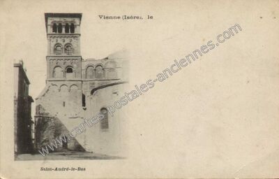 Carte postale ancienne Saint-André-le-Bas — Vienne (Isère)