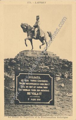 Carte postale ancienne Laffrey — Laffrey (Isère)