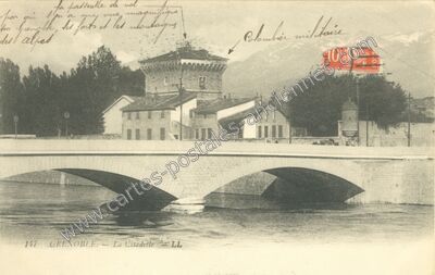 Carte postale ancienne La Citadelle — Grenoble (Isère)