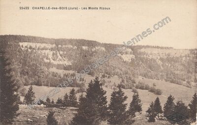 Carte postale ancienne Chapelle des Bois — Non Localisée (Jura)
