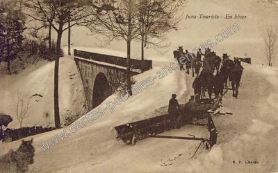 Carte postale ancienne Jura Touristique — Non Localisée (Jura)